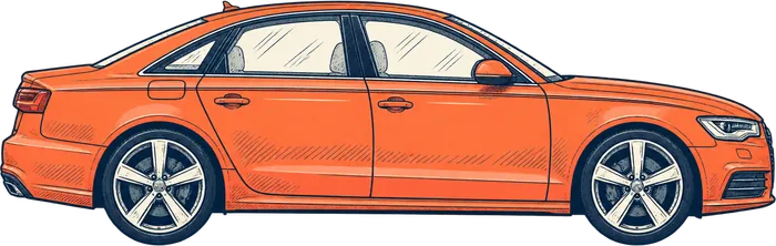 Lukisan Audi A6