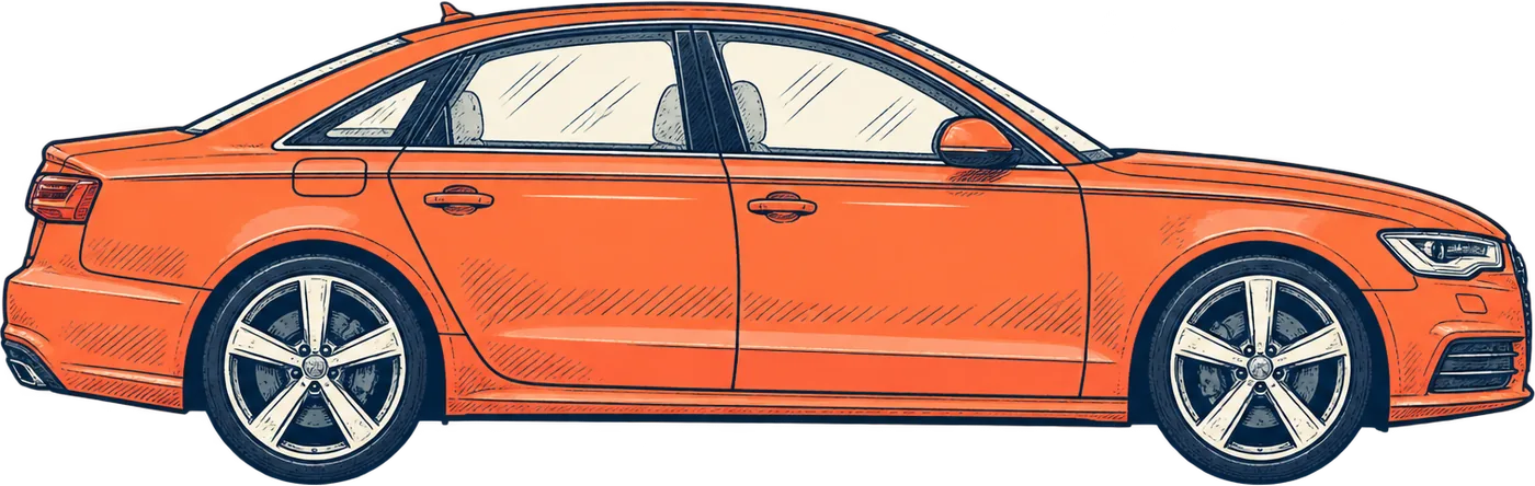 Lukisan Audi A6