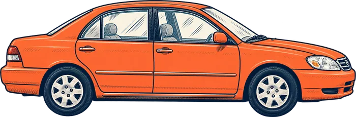 Toyota Corolla 일러스트