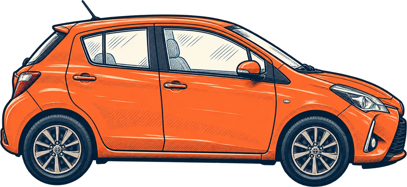 Disegno: Toyota Yaris
